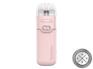 SMOK Nord GT pod kit in pale pink leather