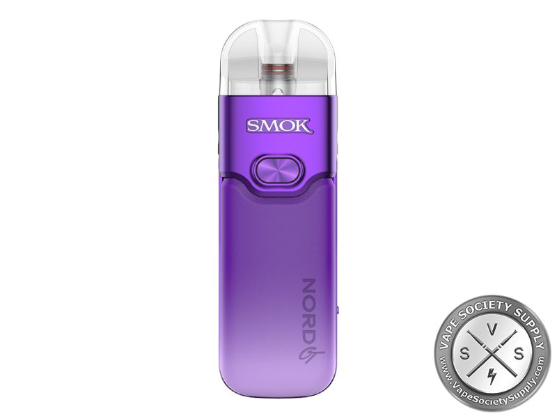 SMOK Nord GT pod kit in purple gradient leather