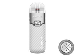 SMOK Nord GT pod kit in silver carbon fiber