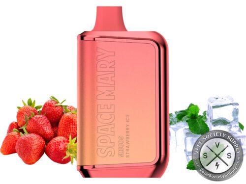 Space Mary SM8000 Disposable Strawberry Ice