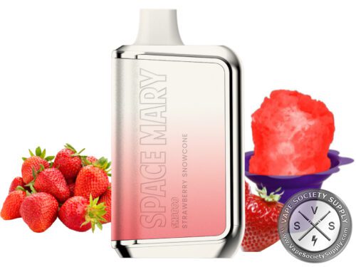 Space Mary SM8000 Disposable Strawberry Snowcone