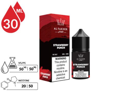 Strawberry Punch Al Fakher Nicotine Salt info