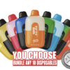 [10-PACK] Fifty Bar 6500 Puffs Disposable Bundle