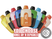 [10-PACK] Fifty Bar 6500 Puffs Disposable Bundle