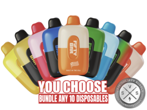 [10-PACK] Fifty Bar 6500 Puffs Disposable Bundle