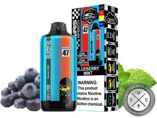 AIRIS SPEEDY 15000 Disposable Blueberry Mint