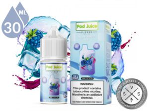Blue Razz Ice POD JUICE SALT PJ5000 30ml 1