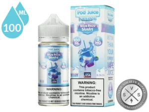 Blue Razz Slushy Freeze POD JUICE