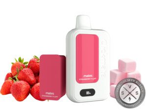 Clickmate Device Kit 15k Puffs by DAZE Strawberry Fluff