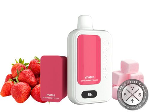 Clickmate Device Kit 15k Puffs by DAZE Strawberry Fluff