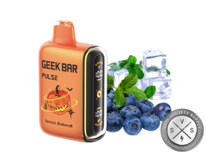 Geek Bar Pulse 15000 Disposable _ 15k Puffs Haunted Blueberry