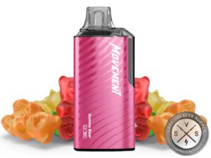 MOVEMENT LV 18k Puffs Powered By Lost Vape Disposable Gummy Bear