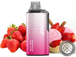 MOVEMENT LV 18k Puffs Powered By Lost Vape Disposable Strawberry Ice Cream