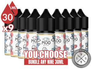 Moo Kilo Salts Bundle 9 30ml (270ml)