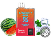 OXBAR x Pod Juice Magic Maze Disposable 10000 Puffs WAtermelon Remix Ice