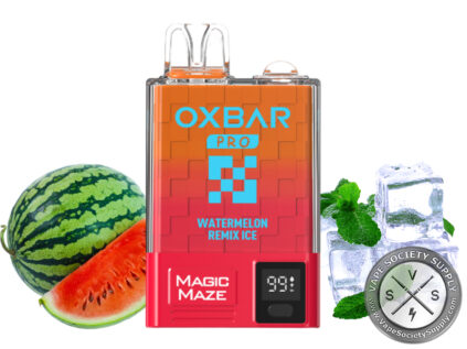 OXBAR x Pod Juice Magic Maze Disposable 10000 Puffs WAtermelon Remix Ice
