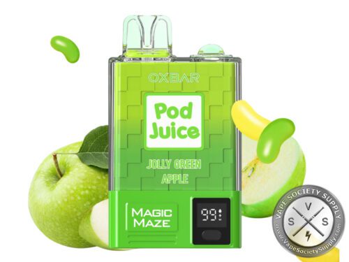 Pod Juice x OXBAR Magic Maze Disposable 10000 Puffs Jolly Green Applke
