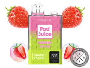 Pod Juice x OXBAR Magic Maze Disposable 10000 Puffs Strawberry Lolly-pop