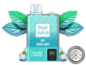 Pod Juice x OXBAR Magic Maze Disposable 10000 Puffs Tiff Jewel Mint