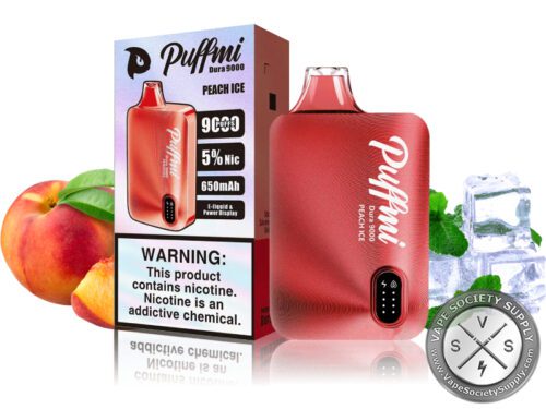 Puffmi Dura 9000 Puff Disposable Peach Ice