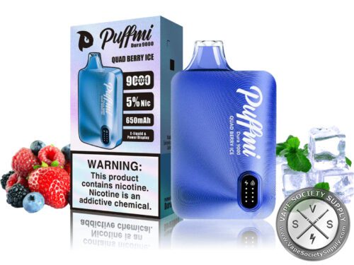 Puffmi Dura 9000 Puff Disposable Quad Berry Ice