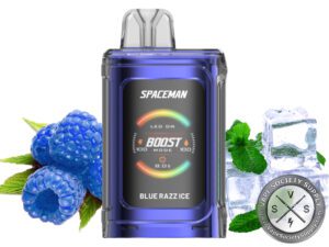Spaceman Prism 20k Disposable Vape Blue Razz Ice