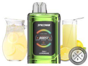 Spaceman Prism 20k Disposable Vape Cali Lemonade
