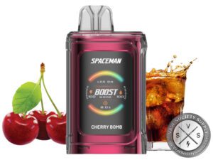 Spaceman Prism 20k Disposable Vape Cherry Bomb
