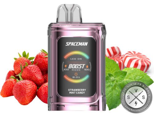 Spaceman Prism 20k Disposable Vape Strawberry Mint Candy