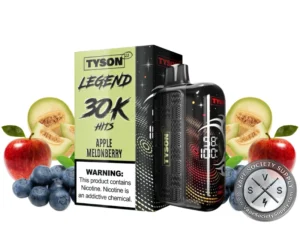 Tyson 2.0 Legend Disposable Vape _ 30K Puffs Apple Melonberry