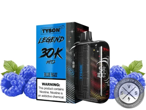 Tyson 2.0 Legend Disposable Vape _ 30K Puffs Blue Razz