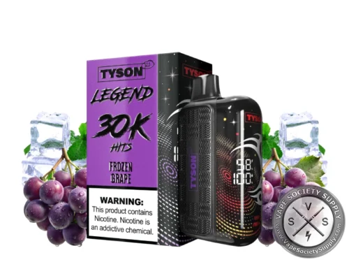 Tyson 2.0 Legend Disposable Vape _ 30K Puffs Frozen Grape