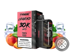 Tyson 2.0 Legend Disposable Vape _ 30K Puffs Frozen Peach