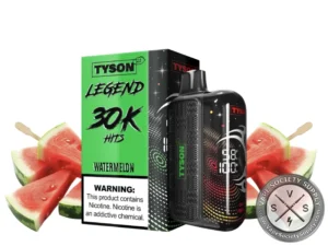 Tyson 2.0 Legend Disposable Vape _ 30K Puffs Watermelon