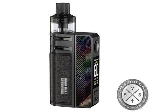 VooPoo DRAG E60 Pod Kit Obsidian Black