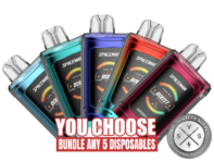 [5-Pack] SMOK Spaceman Prism Disposable Vape _ 20K Puffs