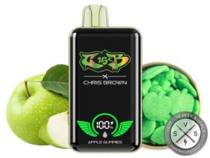 Chris Brown CB15K Puffs Disposable Apple Gummies