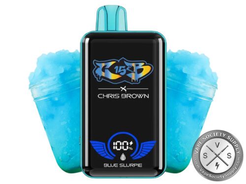Chris Brown CB15K Puffs Disposable Blue Slurpee