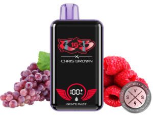 Chris Brown CB15K Puffs Disposable Grape Razz