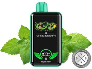 Chris Brown CB15K Puffs Disposable Miami Mint