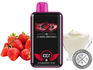 Chris Brown CB15K Puffs Disposable Strawberry Cream