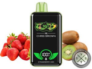 Chris Brown CB15K Puffs Disposable Strawberry Kiwi