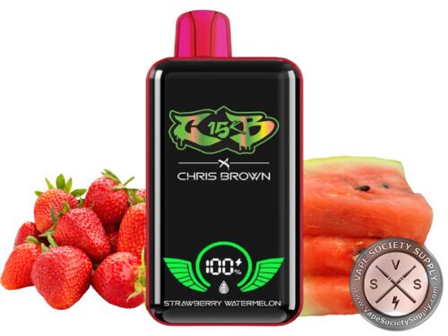 Chris Brown CB15K Puffs Disposable Strawberry Watermelon