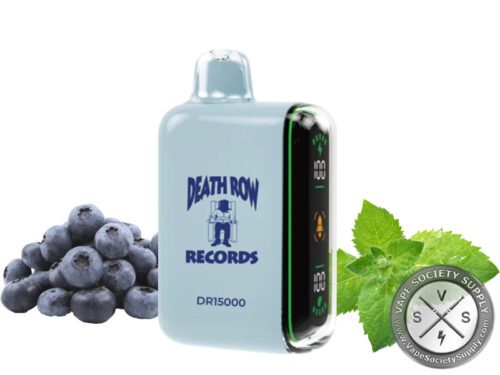Death Row Records DR 15000 Puffs Disposable Blueberry Mint