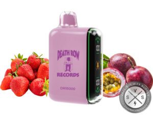 Death Row Records DR 15000 Puffs Disposable Strawberry Passion