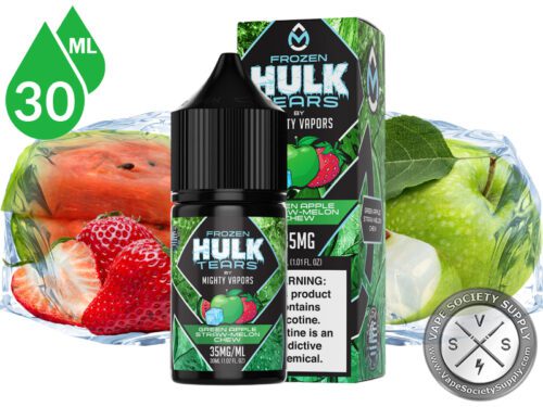 Frozen Green Apple Straw-Melon Chew Hulk Tears Salt