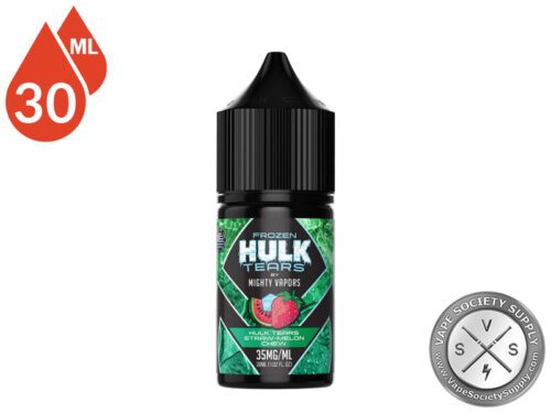 Frozen Hulk Tears Straw-Melon Chew Hulk Tears Salt bottle