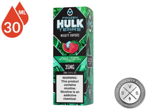 Frozen Hulk Tears Straw-Melon Chew Hulk Tears Salt box