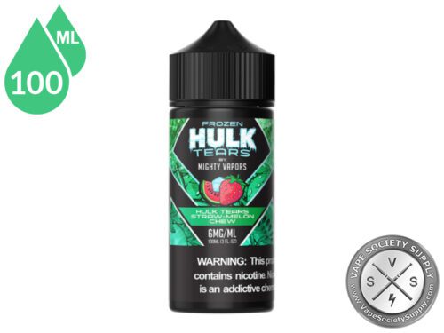 Frozen Hulk Tears Straw Melon Chew – Hulk Tears bottle