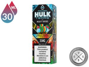 Frozen Sour Belts Straw-Melon Chew Hulk Tears Salt box